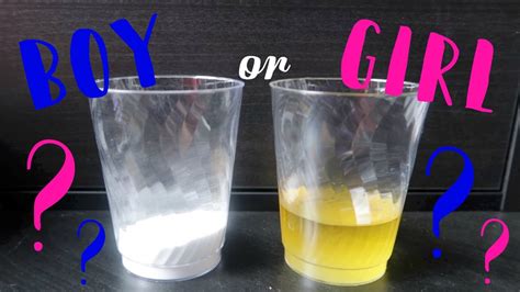 soda test for gender